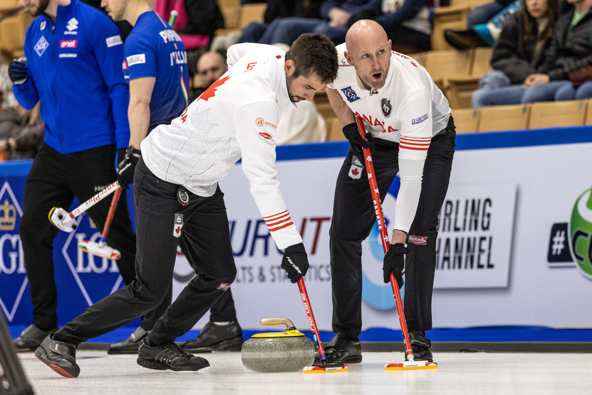 Switzerland, Canada take down undefeated Sweden at World Curling Championship